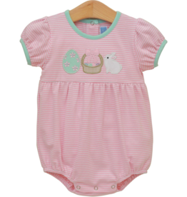 Trotter Street Kids Bunnies  & Baskets Bubble Pink