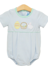 Trotter Street Kids TSS26 Bunnies  & Baskets Bubble Blue