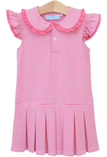 Trotter Street Kids TSS26 Camilla Dress Pink Stripe