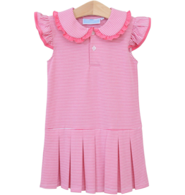 Trotter Street Kids Camilla Dress Pink Stripe