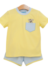 Trotter Street Kids TSS26 Puppy Paws Short Set