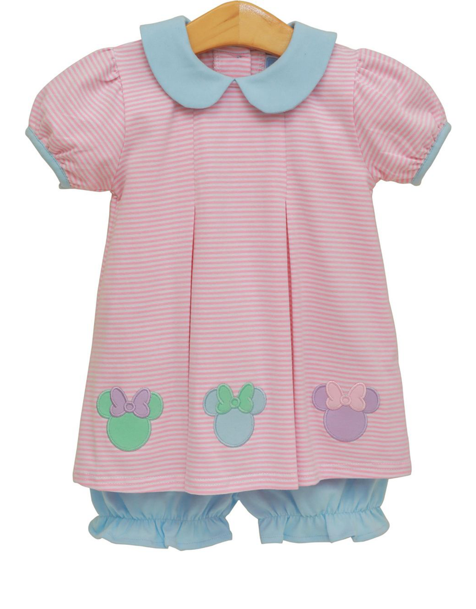 Trotter Street Kids TSS26 Cheerful Ears Bloomer Set