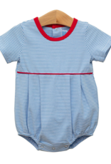 Trotter Street Kids TSS26 Bentley Bubble Cornflower Stripe/Red