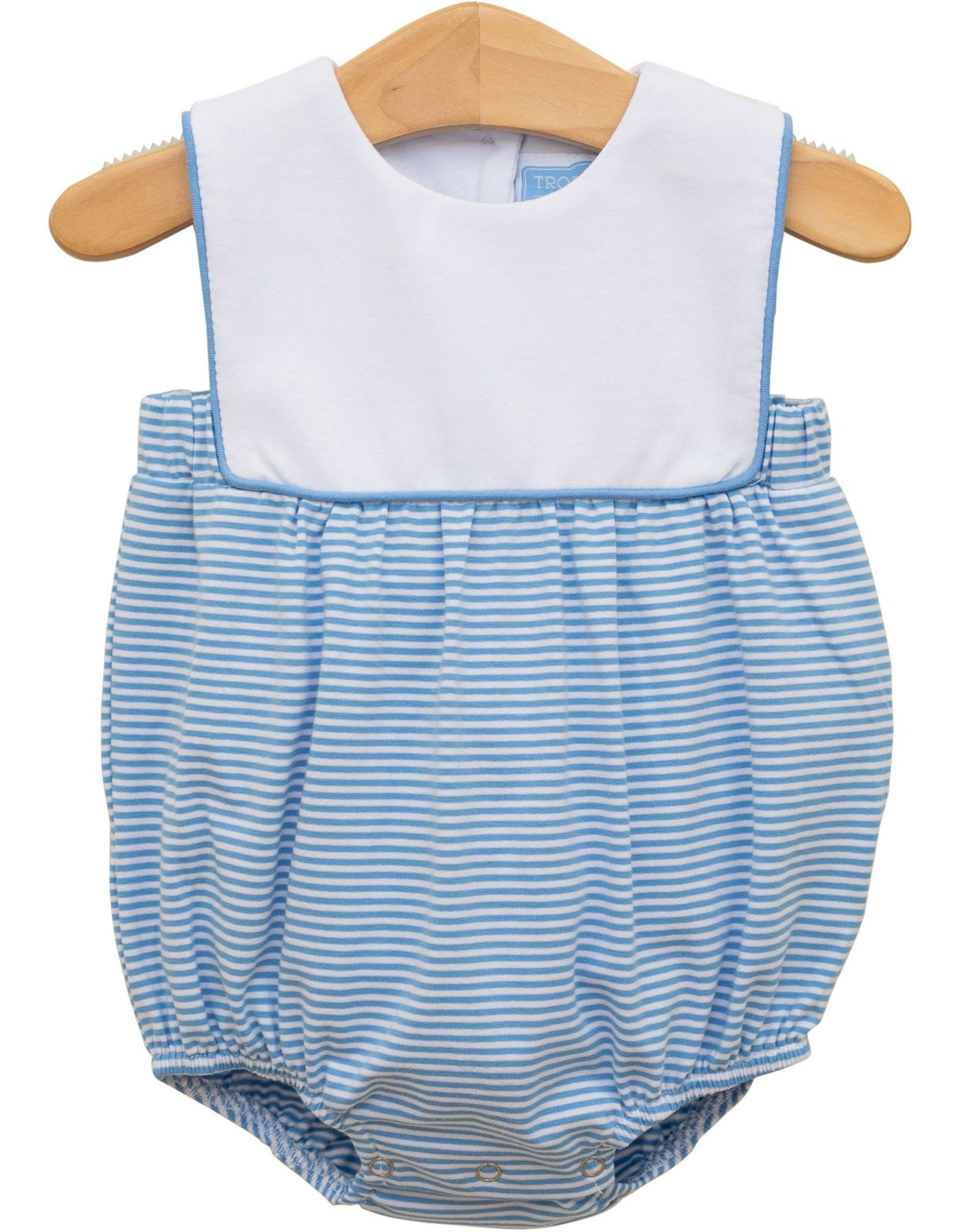 Trotter Street Kids TSS26 Noah Bubble Cornflower Blue Stripe