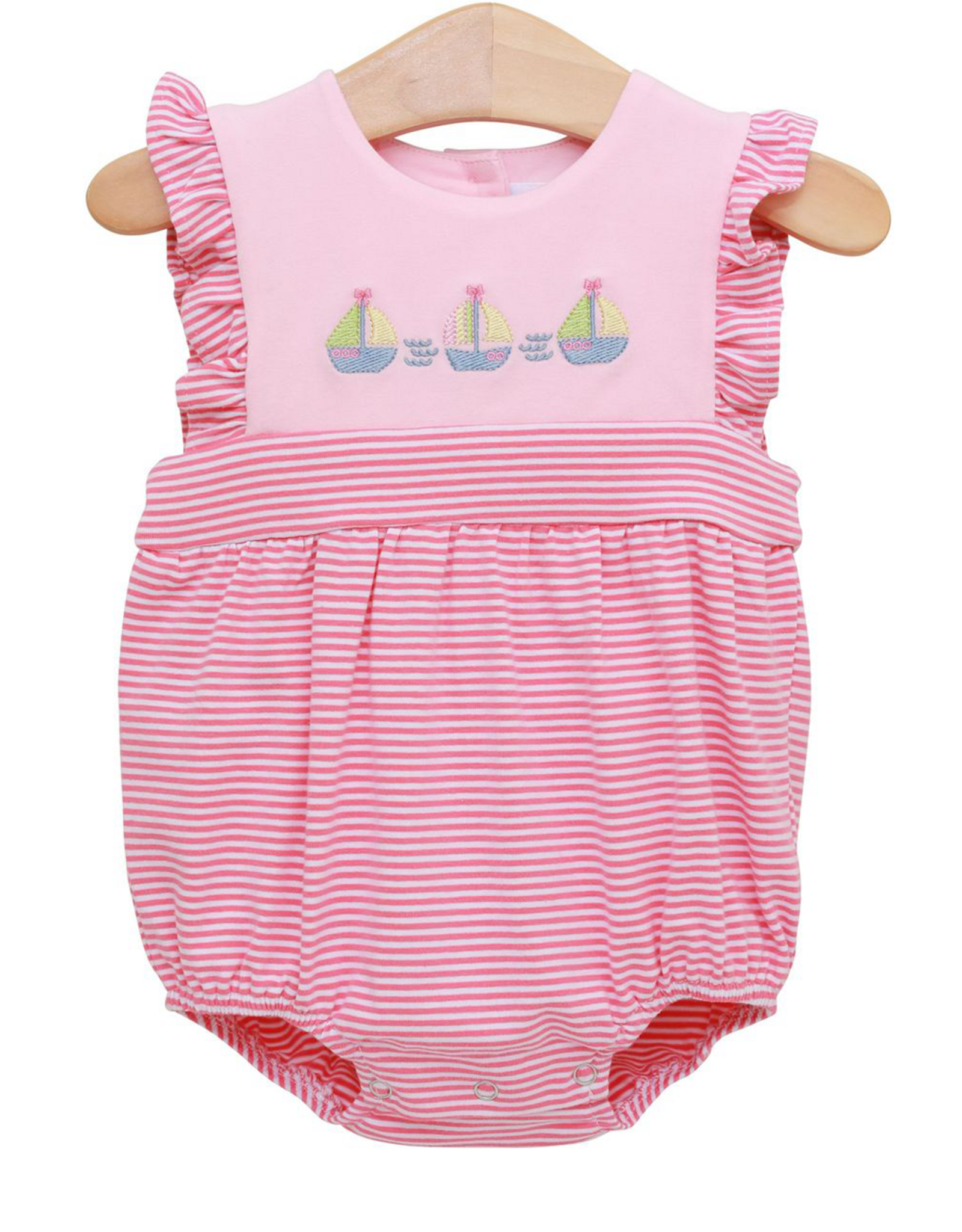 Trotter Street Kids TSS26 Set Sail Ruffle Sunsuit