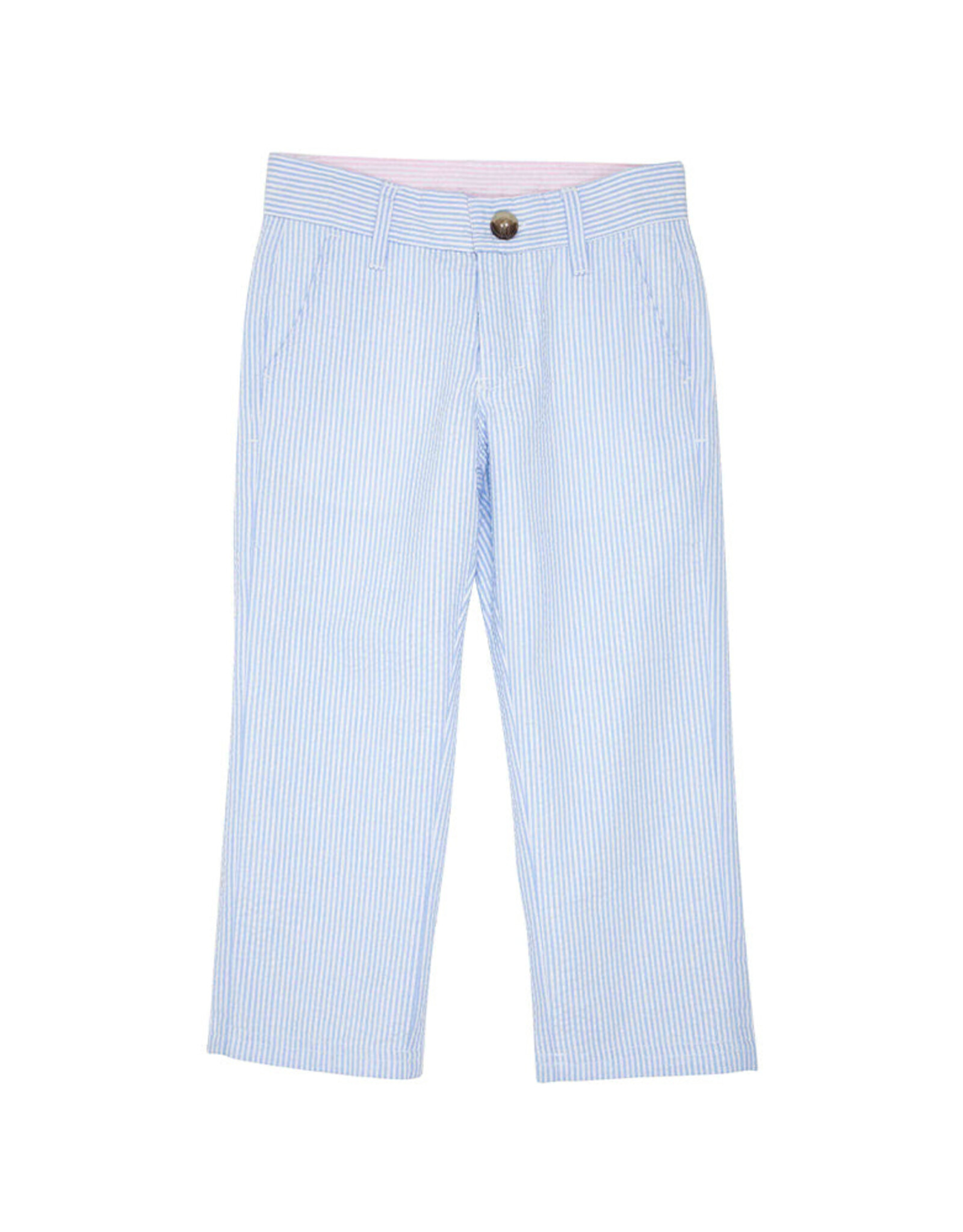 TBBC Prep School Pants Breakers Blue Seersucker