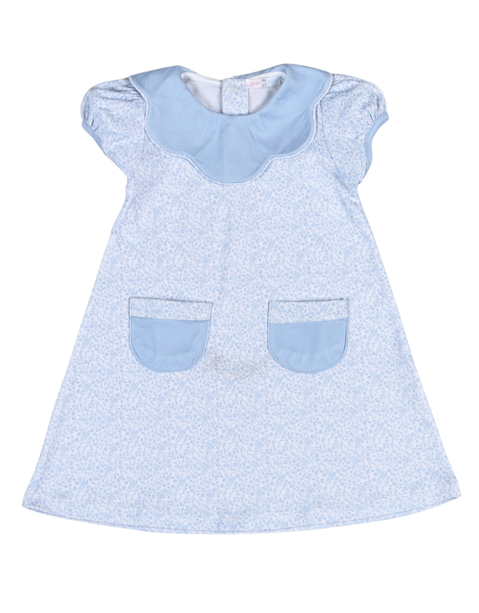 Baby Loren IVY-241 Ivy Floral Pima Dress