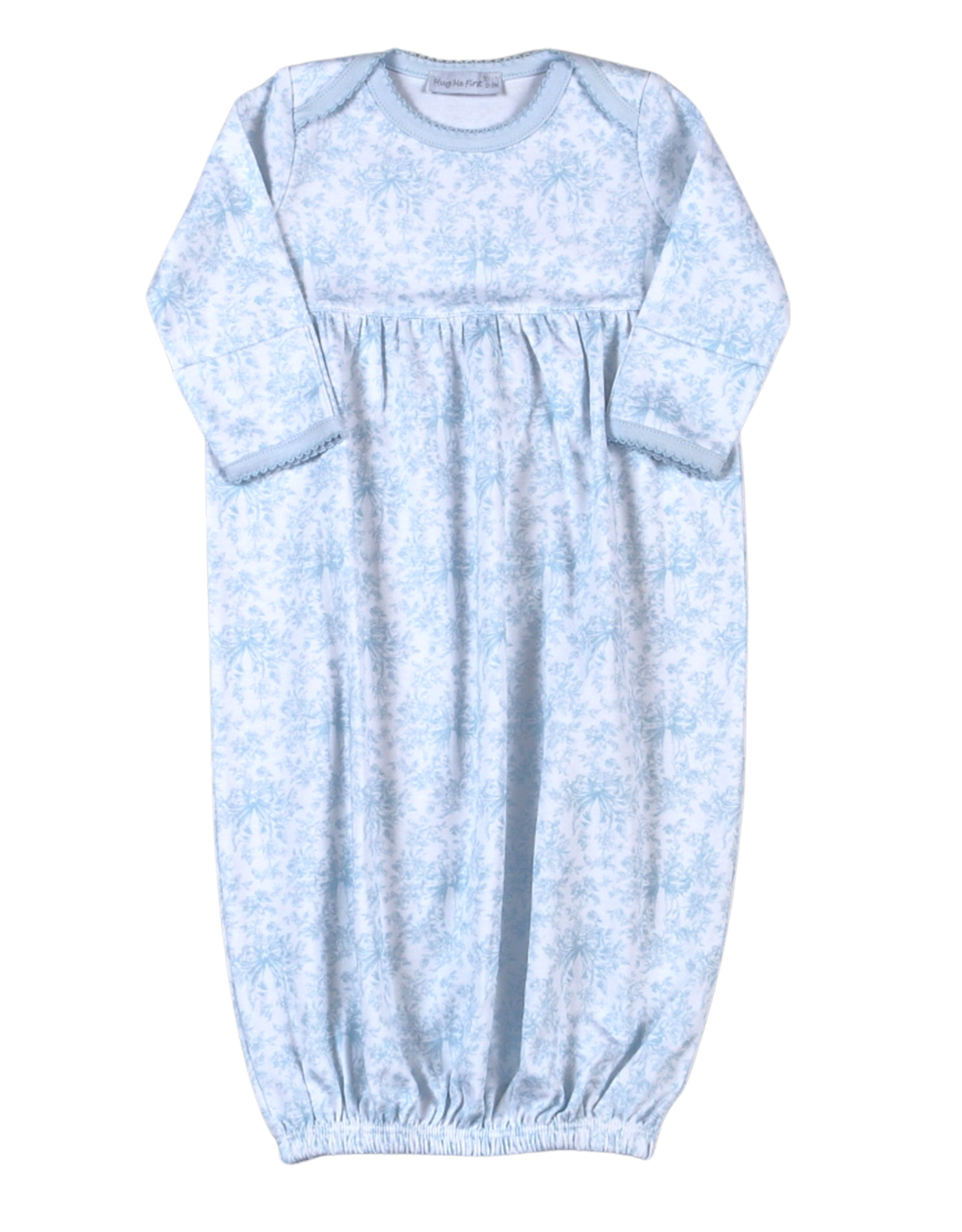 Baby Loren HSI-919 Blue Toile Gown