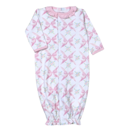 Baby Loren Pink Bows Converter Gown