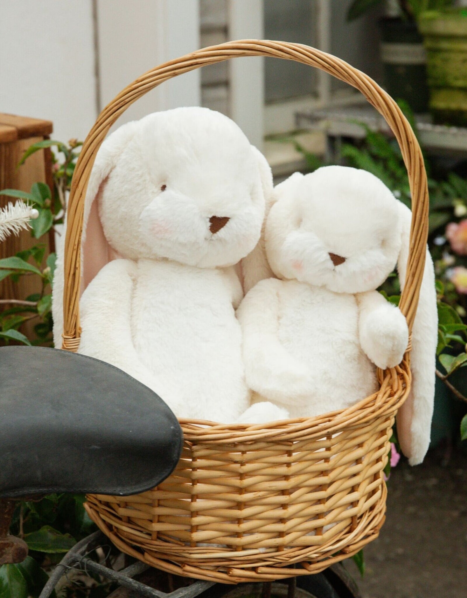 Bunnies By The Bay 190364 Little Nibble 12" Floppy Bunny Cream