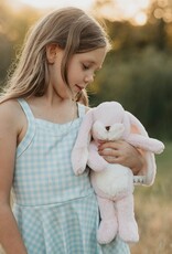 Bunnies By The Bay 190358 Little Nibble 12" Floppy Bunny Pink