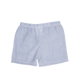 Three Sisters Navy Seersucker Short