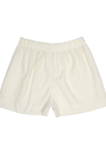 Three Sisters 703 Yellow Gingham Short