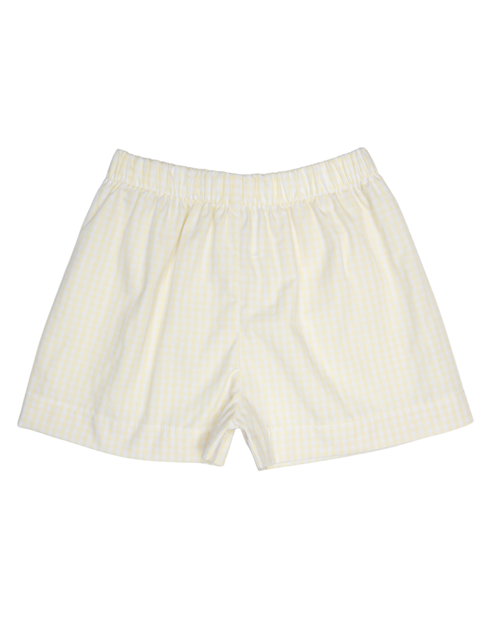 Three Sisters 703 Yellow Gingham Short