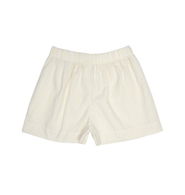 Three Sisters Yellow Gingham Short