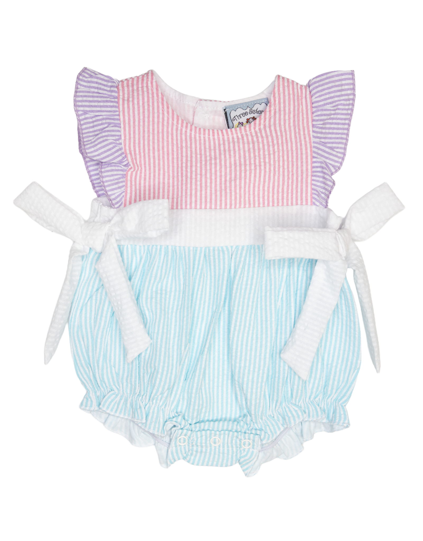 Three Sisters 820 Colorblock Tie Bubble