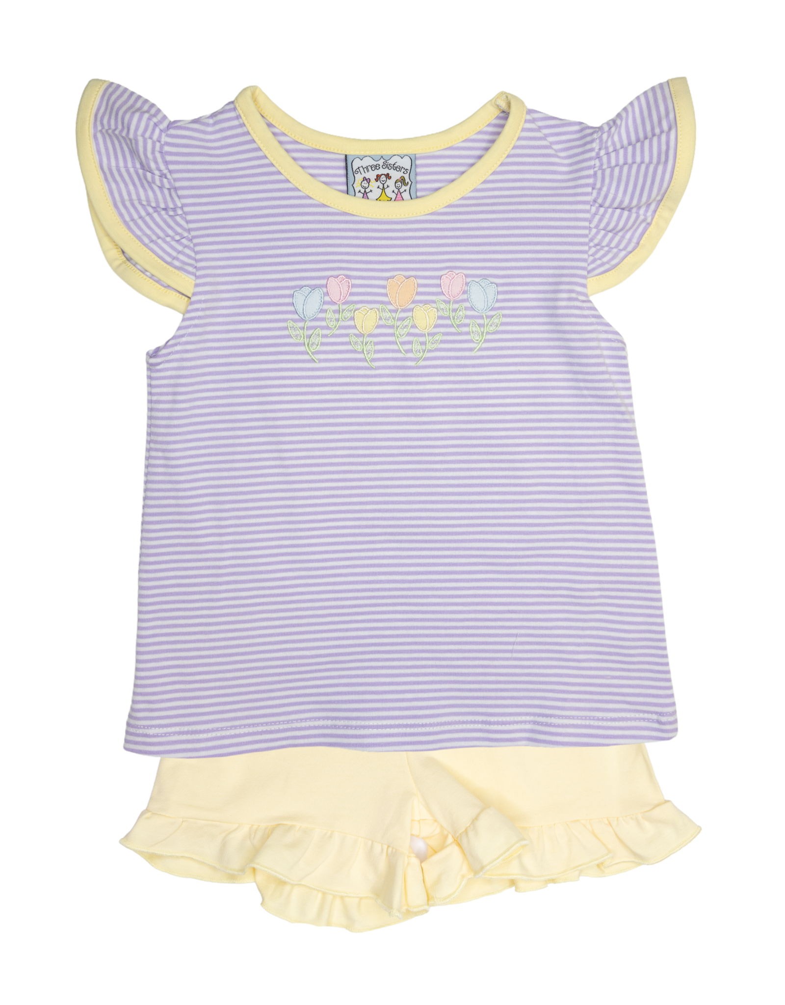 Three Sisters 808 Tulip Short Set