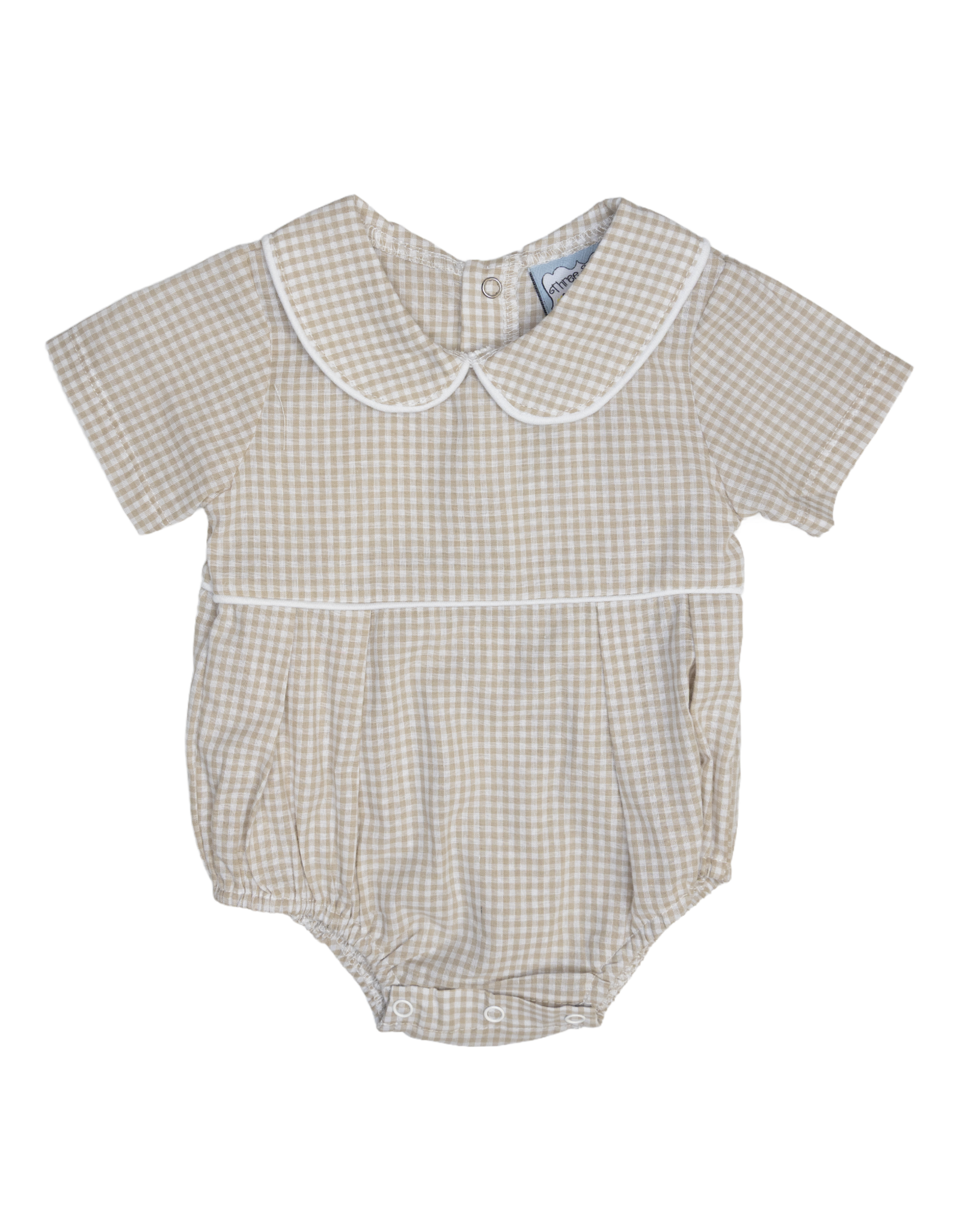 Three Sisters 883 Cory Bubble Khaki Gingham