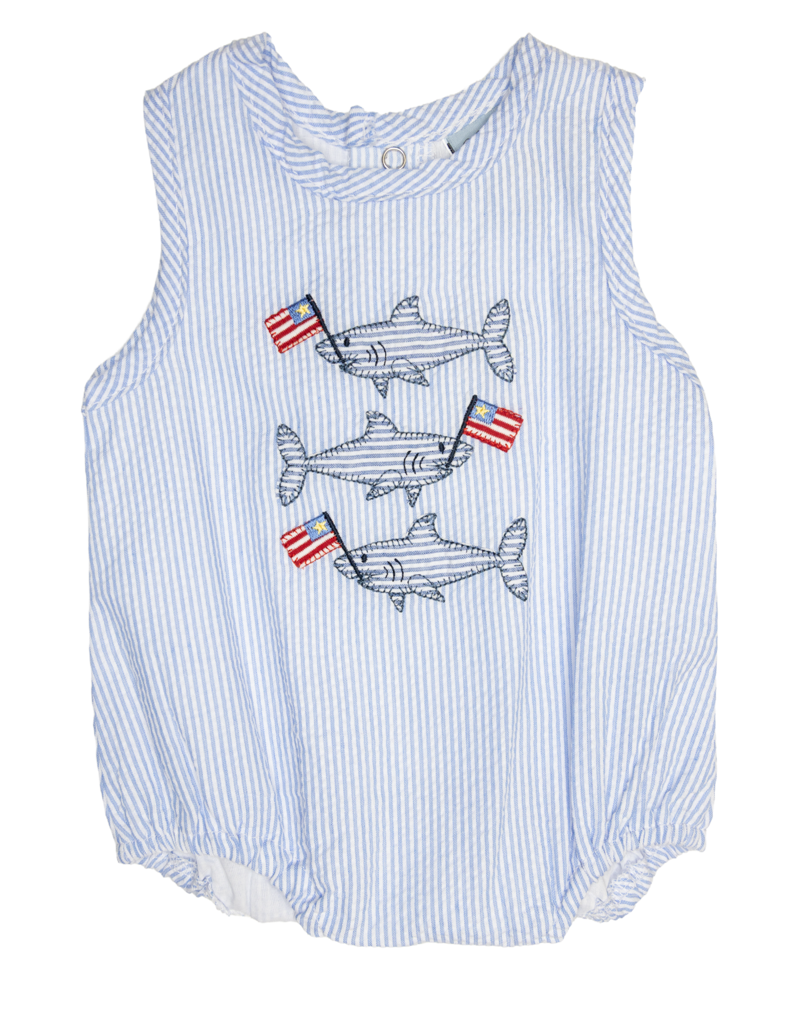 Three Sisters 805 Patriotic Shark Boys Bubble