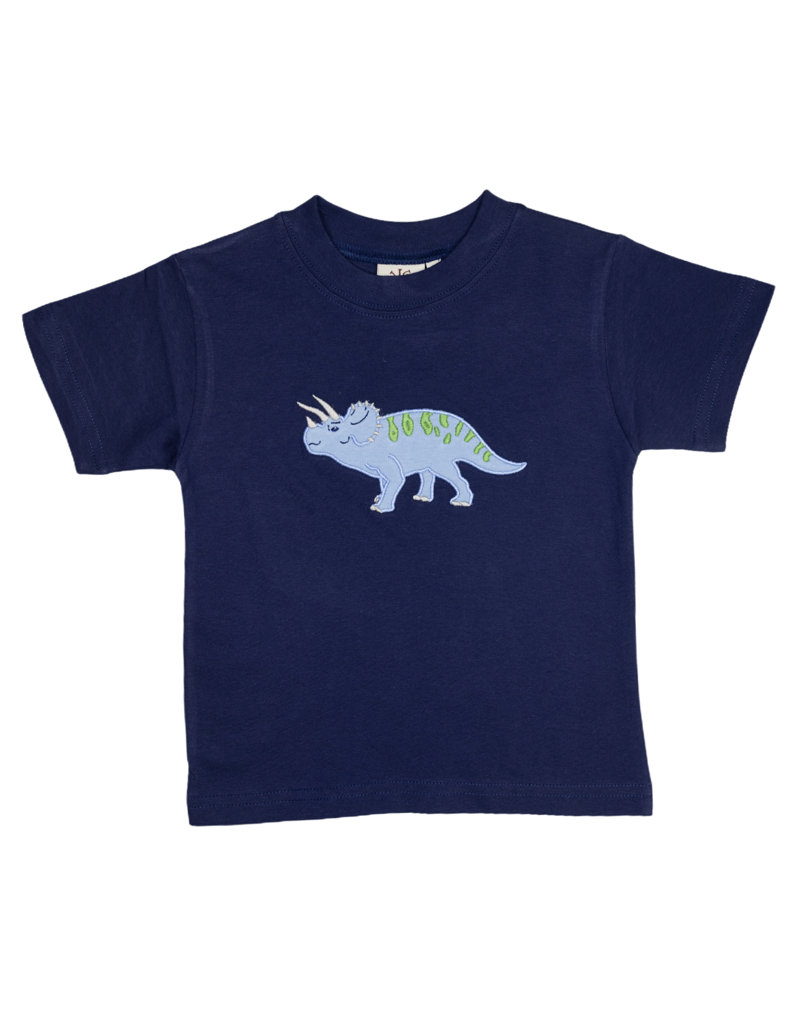 Luigi S26 Navy Triceratops Shirt
