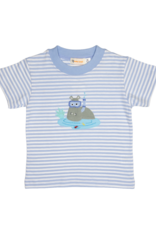 Luigi S26 Sky Blue Hippo Shirt
