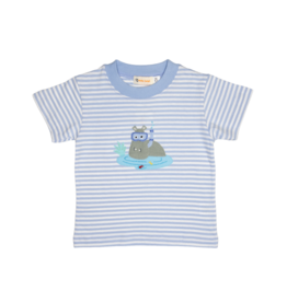 Luigi Sky Blue Hippo Shirt
