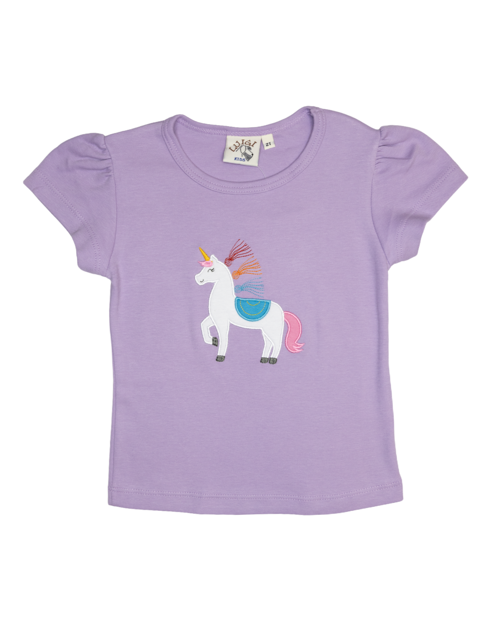 Luigi S26 Lavender Unicorn Shirt