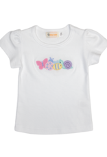 Luigi S26 White Bug, Bee, Snail Shirt