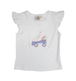 Luigi Rainbow Roller Skate Shirt