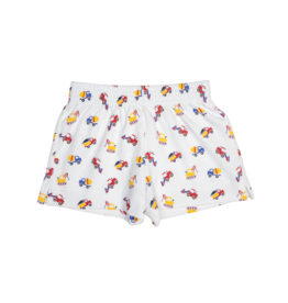 Luigi Print Short Construction