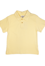Luigi TP049 S/S Solid Polo Pale Yellow