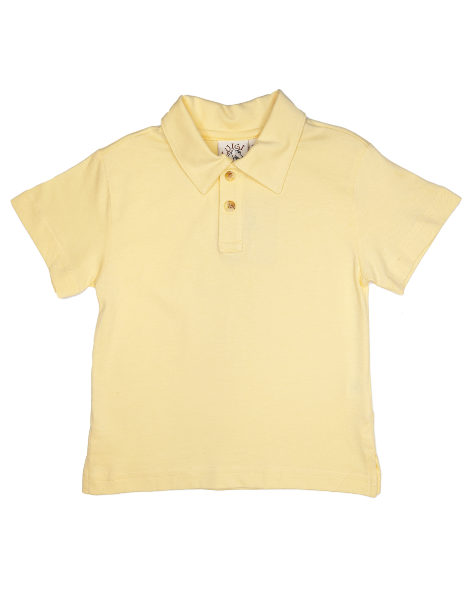 Luigi TP049 S/S Solid Polo Pale Yellow