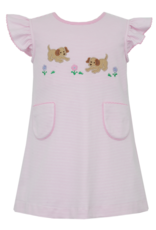 Claire and Charlie 5007D Garden Puppies Dress