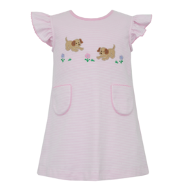 Claire and Charlie Garden Puppies Dress