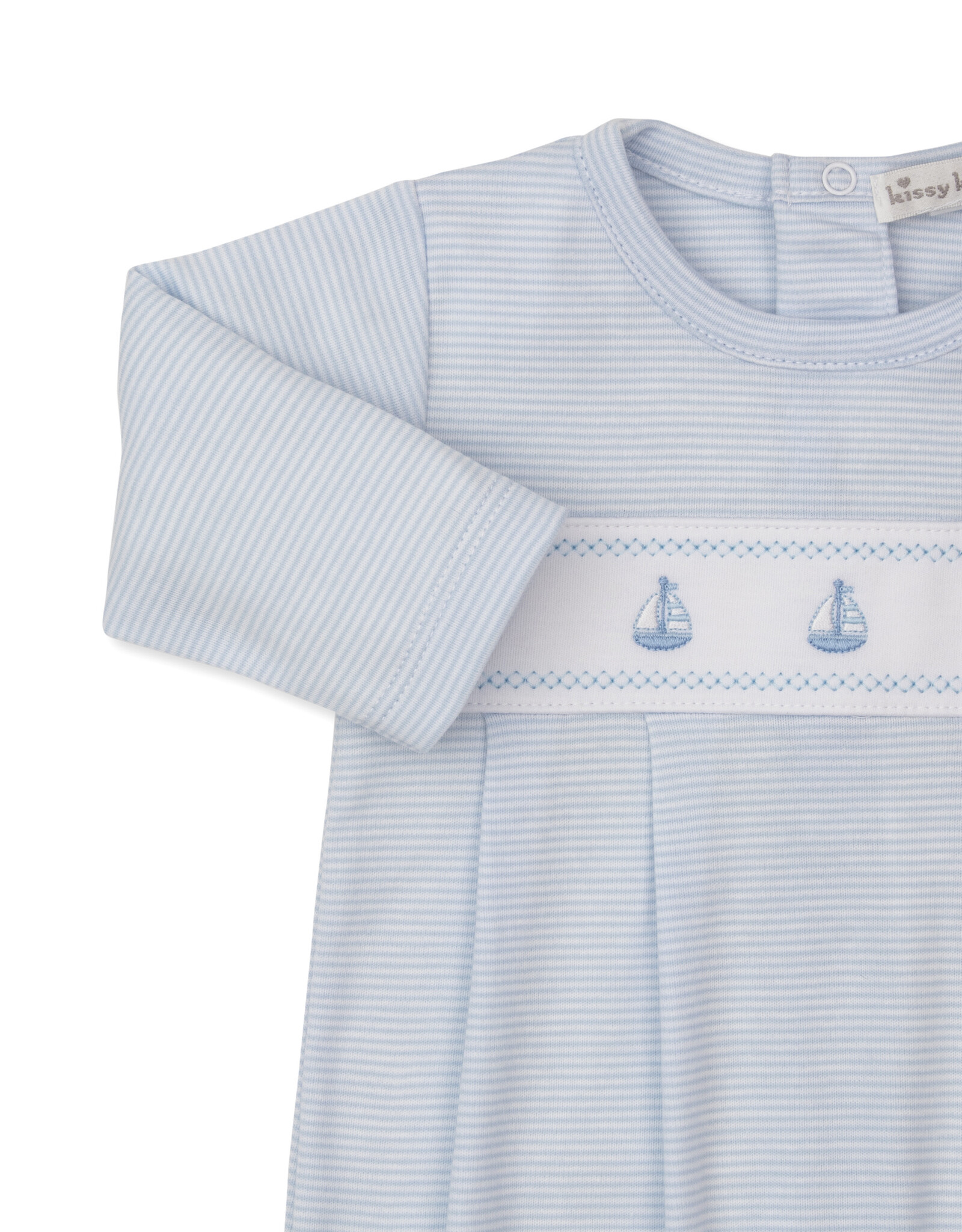 Kissy Kissy Classic Treasures Sack Blue Sailboats