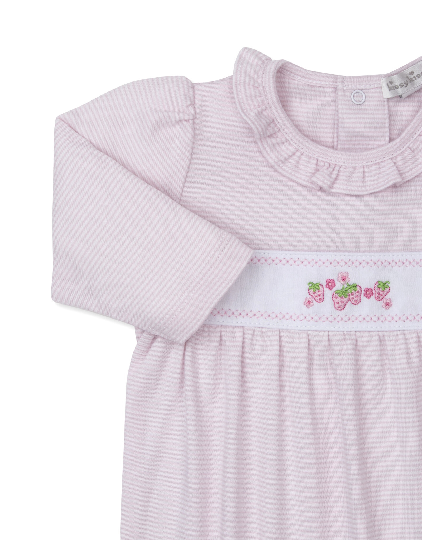 Kissy Kissy Classic Treasures Footie Pink Strawberries
