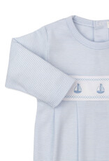 Kissy Kissy Classic Treasures Footie Blue Sailboats