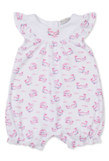Kissy Kissy Whale Pods Playsuit Pink