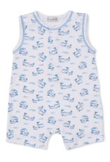Kissy Kissy Whale Pods Playsuit Blue