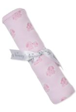 Kissy Kissy Puppy Family Blanket Pink