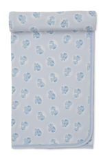 Kissy Kissy Puppy Family Blanket Blue