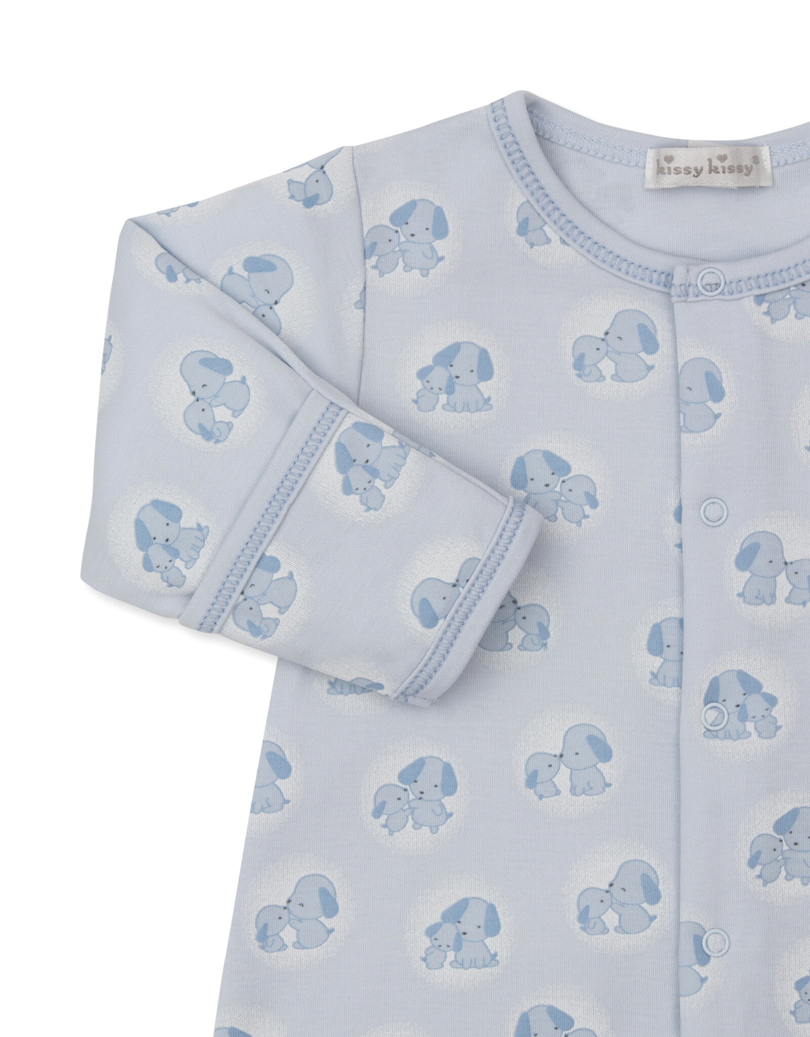 Kissy Kissy Puppy Family Converter Gown Blue