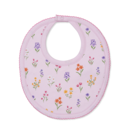 Kissy Kissy Summer Wildflowers Bib