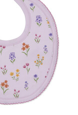 Kissy Kissy Summer Wildflowers Bib