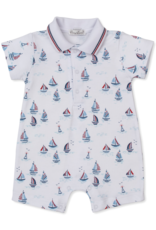 Kissy Kissy Red, White Blue Regatta Short Playsuit