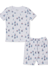 Kissy Kissy Red, White, Blue Regatta  2pc Short PJ