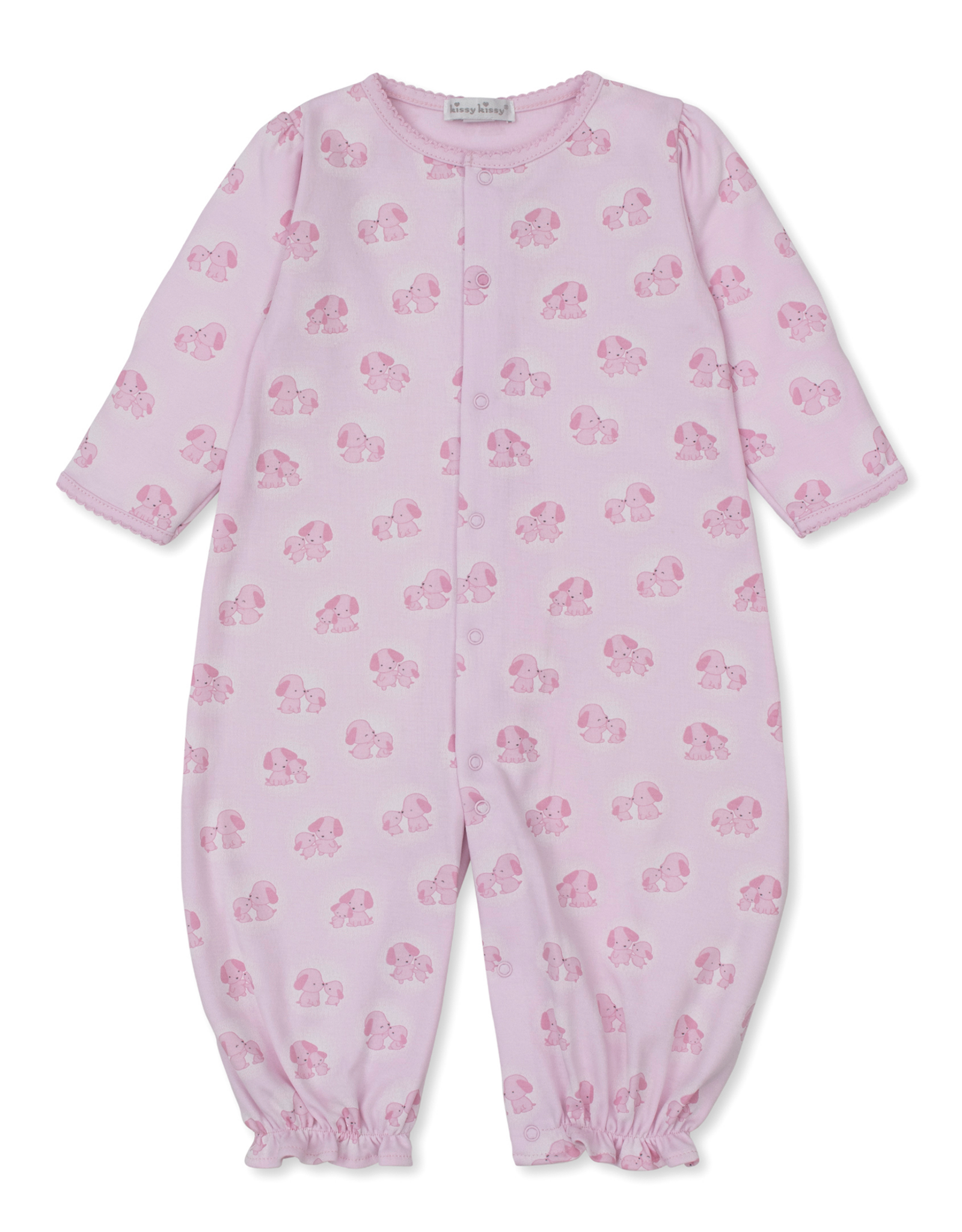 Kissy Kissy Puppy Family Converter Gown Pink