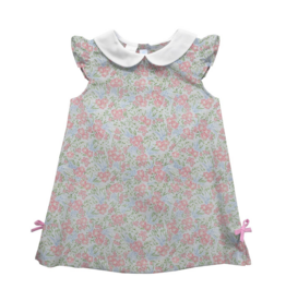 Vive la Fete Pink Floral A-Line Dress