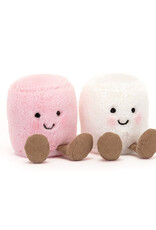 Jellycat Amuseable Pink White Marshmallows