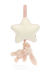 Jellycat Bashful Blush Bunny Musical Pull